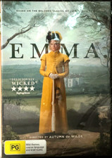 Emma. Brand New Sealed DVD Anya Taylor-Joy Region 4, 2 & 5