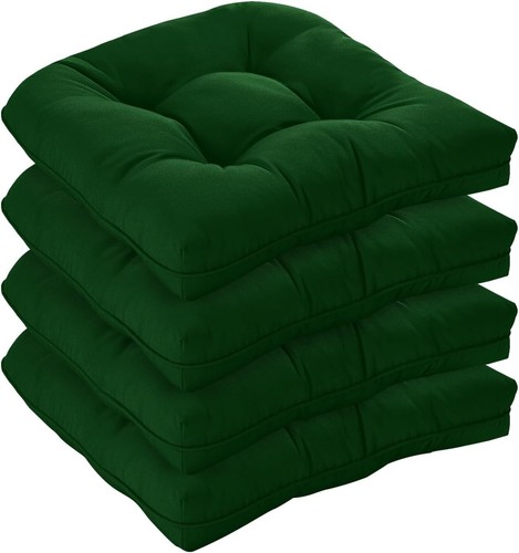 Stylish 19x19 Indoor/Outdoor Patio Cushions - Set of 4 with Non-Slip Design - Picture 3 of 9