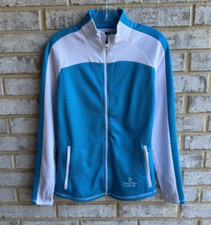 Foot Joy Full Zip Jacquard Jacket with Pockets Women's Side S.