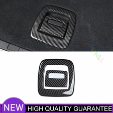 Back Door Tailgate Handle Switch Cover Trim For BMW X5 19-22 Carbon Fiber Steel