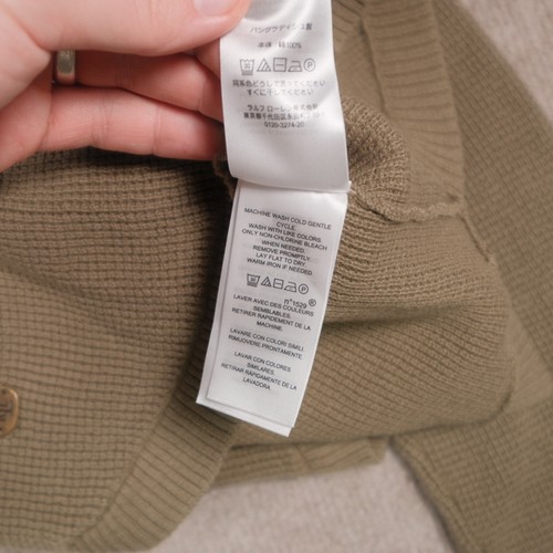 Maglione donna Lauren Ralph Lauren LRL grande con cappuccio maglia waffle verde pullover - Foto 17 di 21