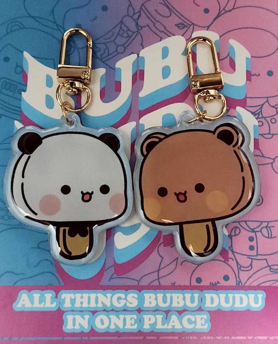 Bubu & Dudu Ice Cream Popsicle High Quality Acrylic Keychain 2pcs