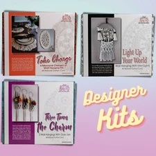 Macramé Designer Kit - Three Times the Charm | Take Charge | Light Up Your World