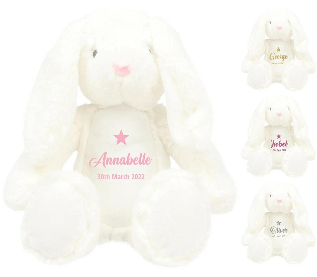 Personalised baby cheap bunny