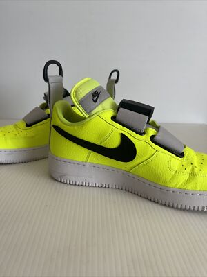Nike Air Force 1 AF1 Low Utility Volt AO1531-700 - Volt/Black
