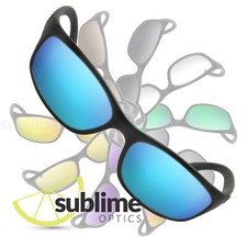 POLARIZED Metallic Ice Blue Replacement Lenses For Ray Ban RB4115 bleu blau