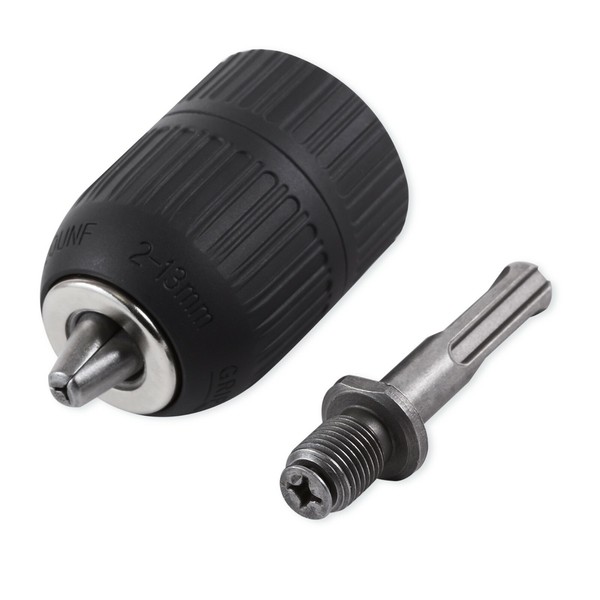 Bohrfutter Mit Sds-Adapter Schnellspannbohrfutter 13 Mm Gewinde 1/2 Zoll-image