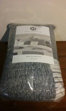 NIP Hotel Collection KING Pillowsham QUILTED Patchwork Cotton Linen 150