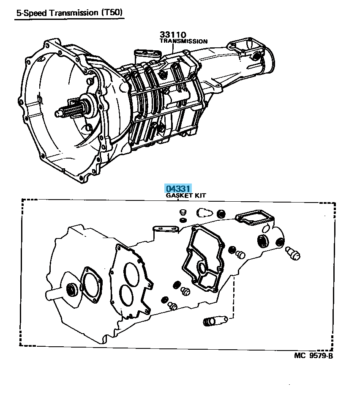 AE86 トランスミッションT50 TOYOTA T50 RWD 5 Speed Manual Transmission with shifter AE86