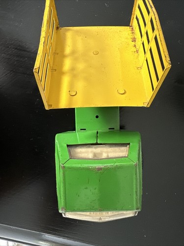 Vintage 1970’s Mini Tonka green yellow Forestry dump truck - Picture 7 of 10