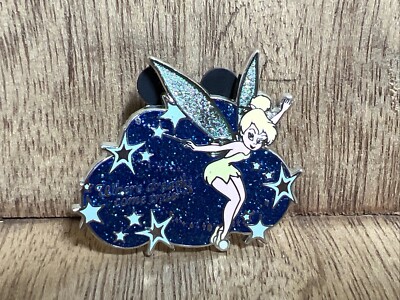 Disney Tinkerbell Pin Featuring Where Dreams Come True Exclusive Pixie Dust