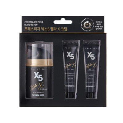 SKINPASTEL] Prestige X5 Mela-X Cream Set - 1set (3 items) / Free