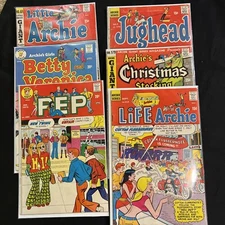 Vintage Archie Comics Lot Of Six 😲😲😲😲😲 As Pictures Lot # 1