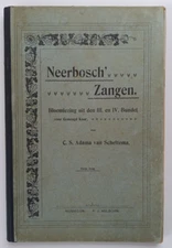 Neerbosch' Zangen: Bloemlezing... by C. S. Adama van Scheltema ~1897 - RARE