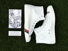 Size 8.5-10 - Pro Keds Royale Hi Vintage High Top White Leather Sneaker New