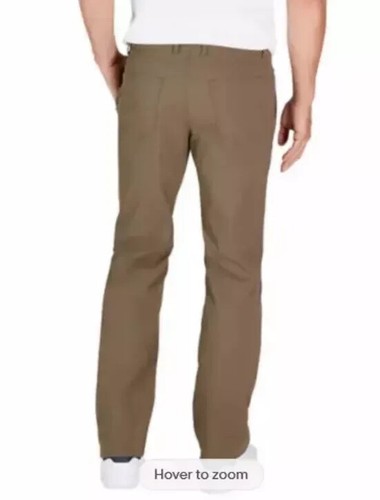 Weatherproof Men's Performance Weather-Flex Flat front Pants Mushroom Size 42x32 - 第 4/4 張圖片