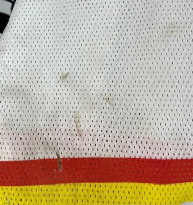 Maillot De Hockey Vintage EHC Biel-Bienne Années 90 - Taille XL, Porté En Match, Numéro 19