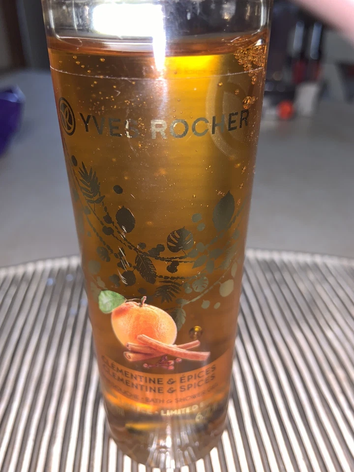 Yves Rocher Clementine & Spices Shower Gel Body Wash Perfumed 6.7 Oz Full Size - Image 2 of 4