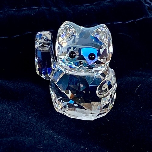 Swarovski 1071038 Figurine Crystal Lucky Cat 2011 Verena Castelein Box COA - Bild 18 von 20