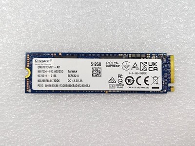 Kingston OM8PCP3512F 512GB M.2 2280 NVMe PCIe 3.0 x4 Internal SSD