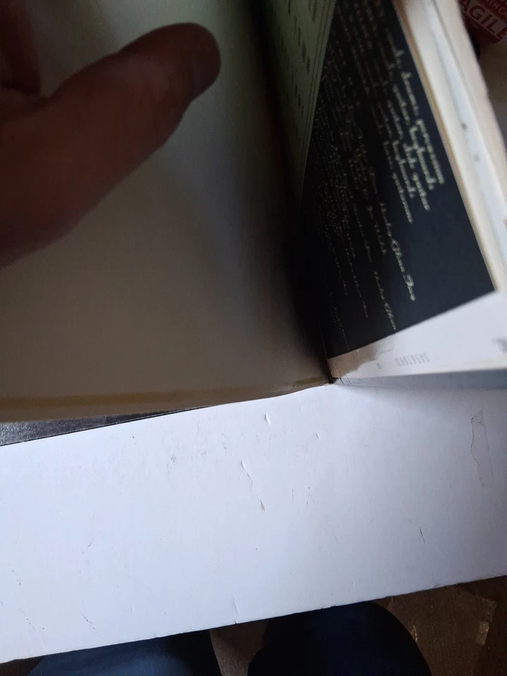 Vinyl Record LP The Eagles Hotel California Poster  Vinyl VG,  Seem Split - Image 3 of 4