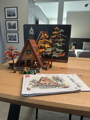 LEGO Ideas 21338 Finnhütte - A-Frame Cabin - Herbst Camping Outdoor Haus in OVP
