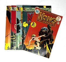 Kong the Untamed #1-5 Complete Run (1975) DC, Bronze Age, Jack Kirby