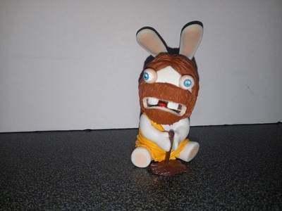 Ubisoft Raving Rabbids Travel In Time 2.5  Figure Caveman