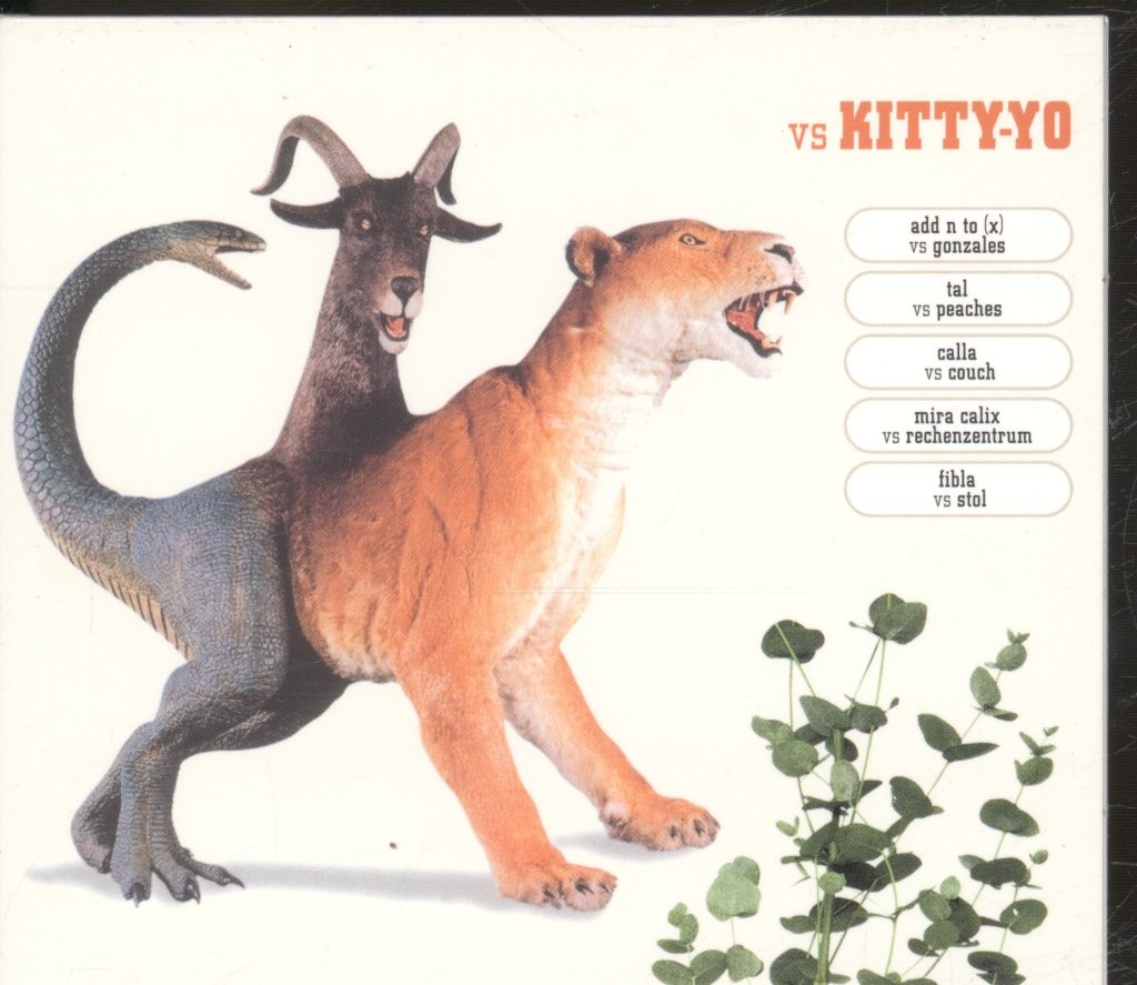 Various Artists Vs Kitty-Yo CD Belgium Quatermass 2002 with insert in digipak