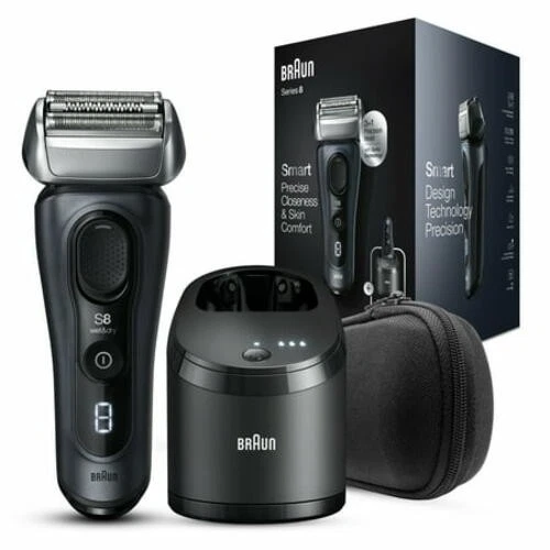 Braun Series 8 8453cc Electric Shaver for Men with Precision Trimmer