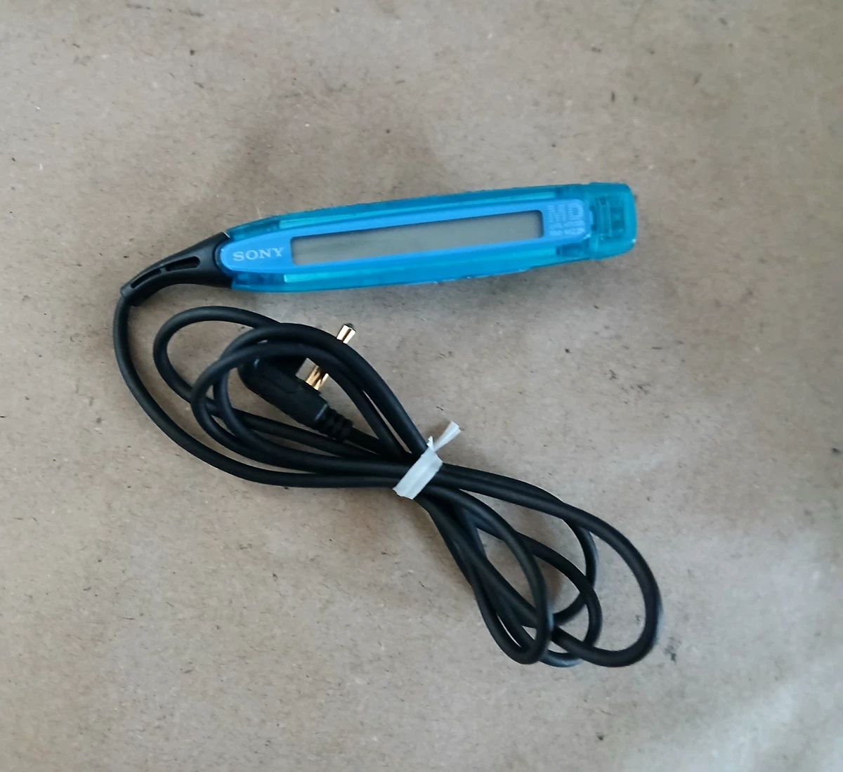 Télécommande Sony RM-MC33L Pour Lecteur MiniDisc MZ-N710 – Blanche, Testée Et En Super état