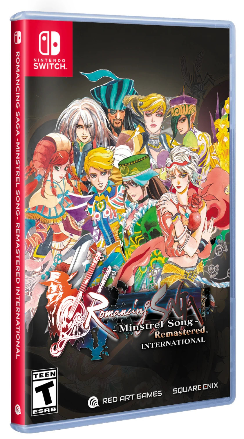 Romancing Saga-Minstrel-Remastered International - Nintendo Switch - Brand New
