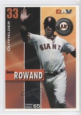 2008 Disabled American Veterans Major League Aaron Rowand #65 0f8