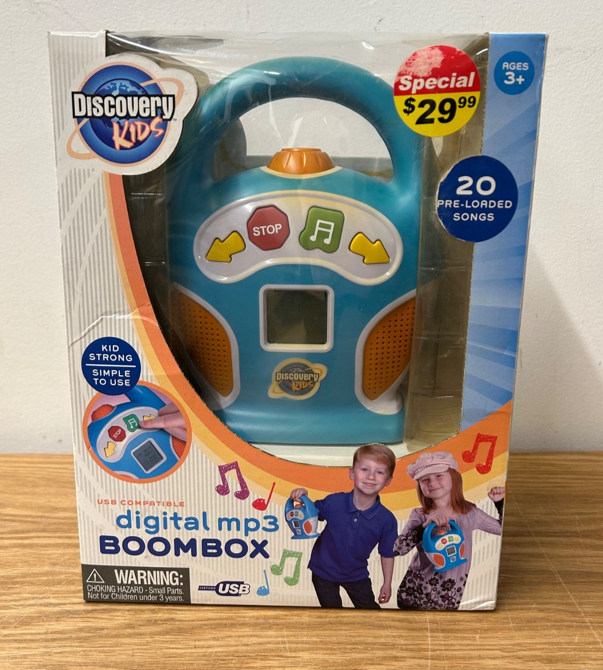 Digital Mp3 Boombox - New In Box