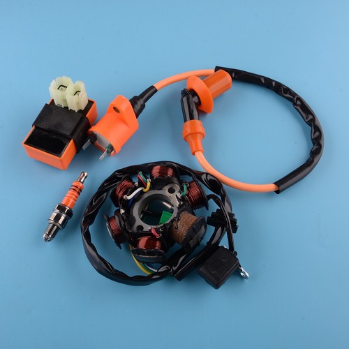 Ignition Coil Rectifier Solenoid Relay Spark Plug 6-Pin AC CDI Kit Fit For GY6 50cc 150cc 125cc Raci Uygun Fiyatlu0131 Satu0131n Alu0131n - Fiyat, ücretsiz Teslimat, Fotou011fraflarla Gerçek Yorumlar - Foto 5