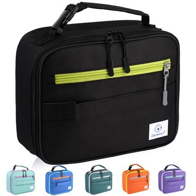 Genteen Lunch Box Kids, Insulated Lunch Bag Kids Boys Girls Back to School, Soft