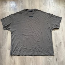 Essentials Fear Of God Boxy Oversized Brown Short Sleeve T-Shirt Men  s Size XL