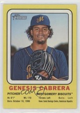 2018 Topps Heritage Minor League Edition Genesis Cabrera #69CC-GC 0p1n
