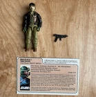 GI Joe ARAH 1985 Heavy Metal with Gun And File Card Vintage Original