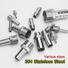 Przelotka węża z gwintem zewnętrznym Stal nierdzewna V2A Złączki gwintowane Złącze węża