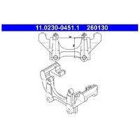 Halter Bremssattel Vorne FüR VW Golf 1J 1.8 2.3 2.8 97 Bis 06 ATE AQM BAF