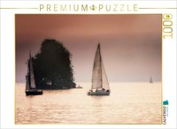Calvendo Puzzle Sailing On The Lake | 1000 Pieces, Finished Size 25.2 × 18.9 In