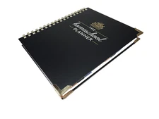 The Homeschool Planner Undated Teacher Planner & Lesson Plan Book Black 8 x 9.75