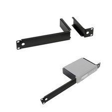 Rackmount Bracket for Shure BLX4R, P3T, PA411, SLX4, SLXD4 Wireless Mic Receiver