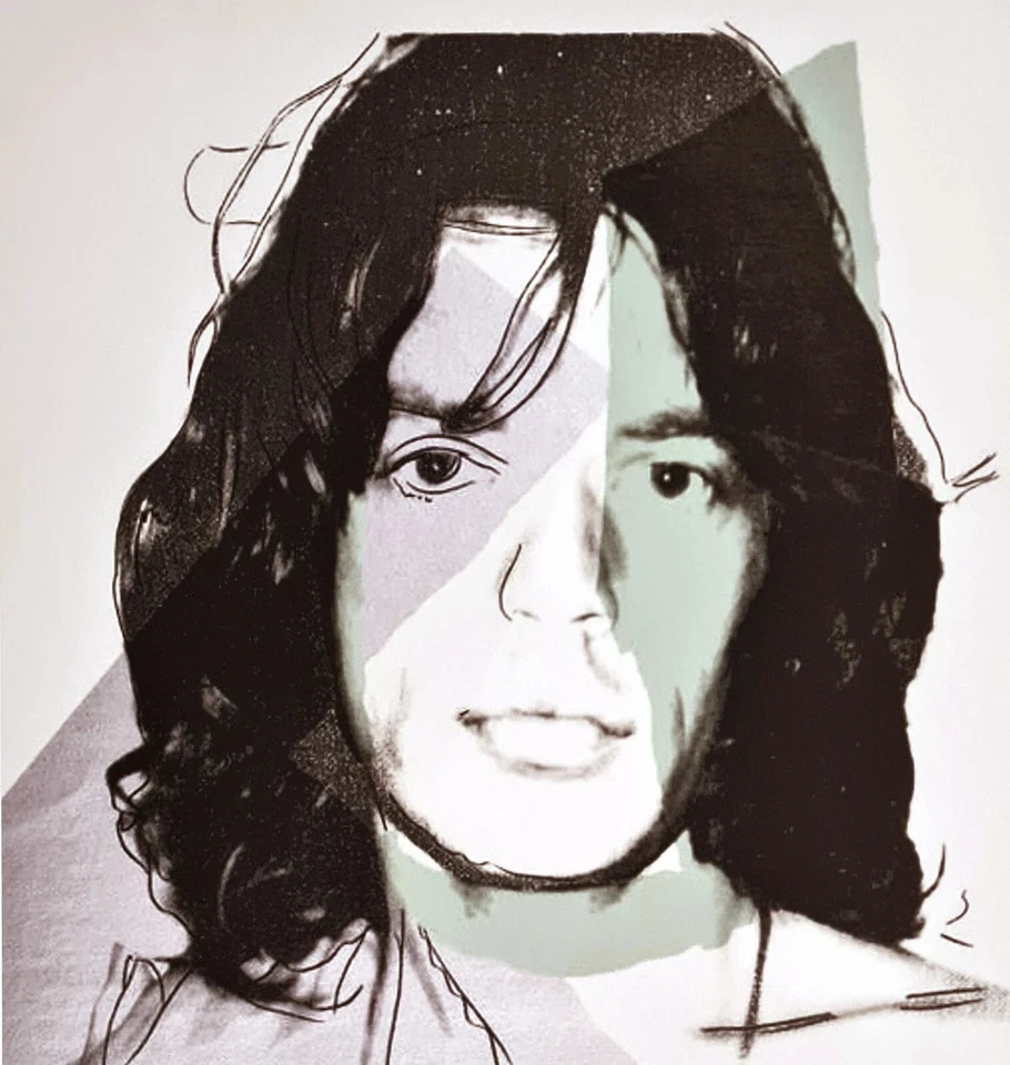 ANDY WARHOL * Mick Jagger *57 x 38*signed lithograph*Kunstdruck*limited # xx/100 - Bild 3 von 4