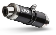 Exhaust terminal muffler MIVV GP BLACK SUZUKI SV 650 2014 2015