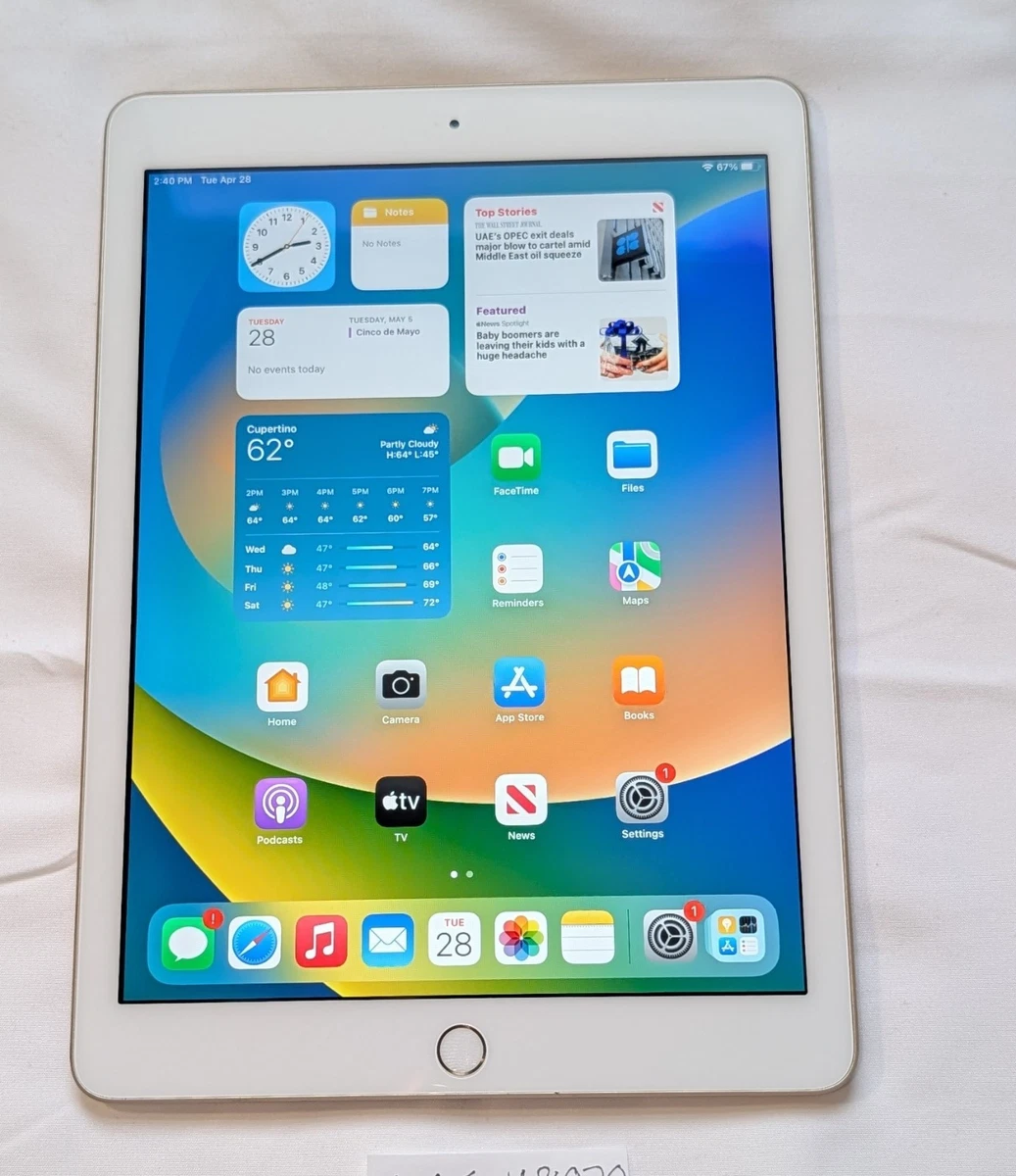 Apple iPad (5th Generation) Gold Tablets for sale - eBay