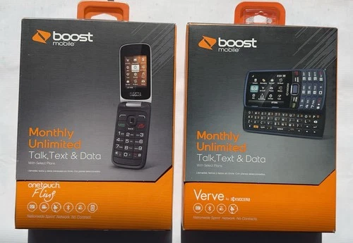 Set of 2 New Boost Mobile Phones