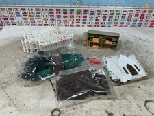 Plasticville Building lot 4 houses O scale