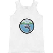 'Irrawaddy Dolphin' Adult Vest / Tank Top AV050642